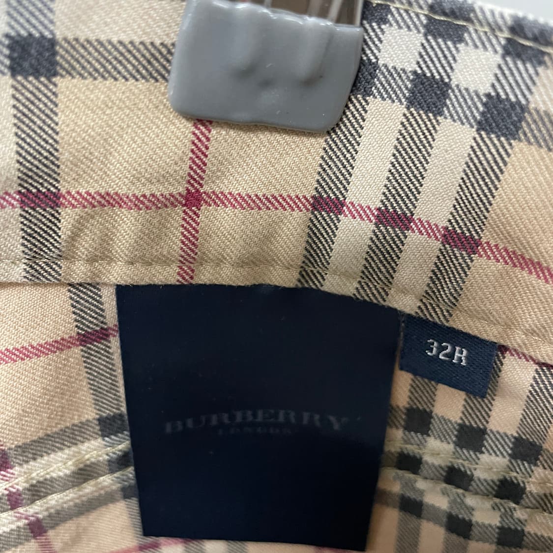 버버리 노바 베이지 팬츠 32R 상품이미지7