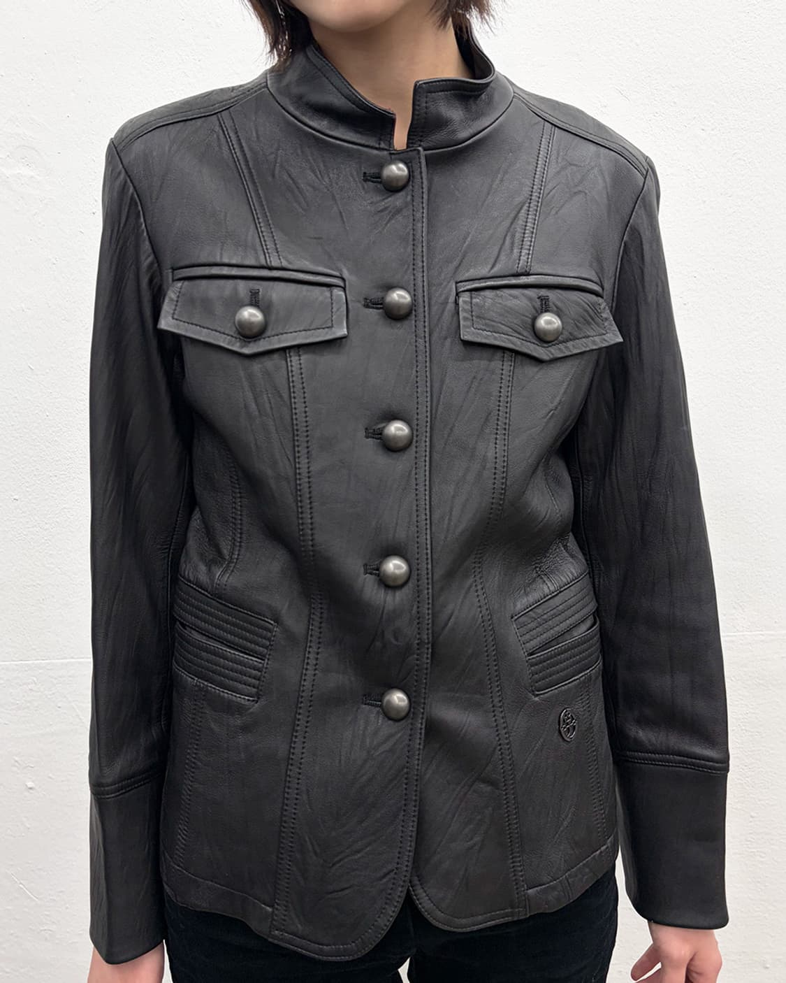 카스텔 바작 나폴레옹 레더 자켓 상품이미지4