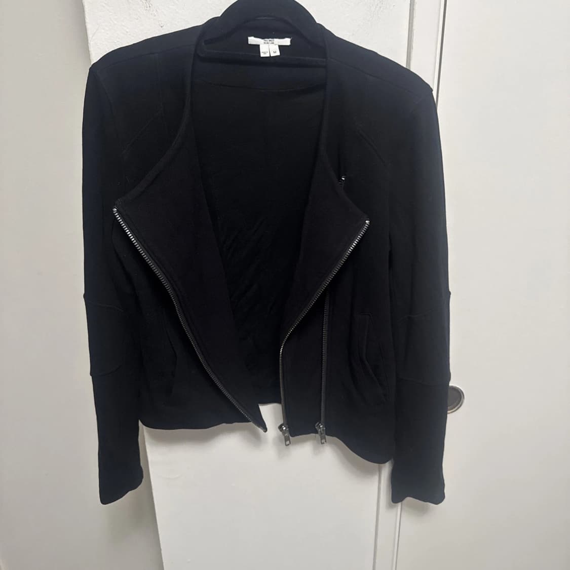 헬무트 랭 비대칭 집업 모토 자켓 상품이미지2