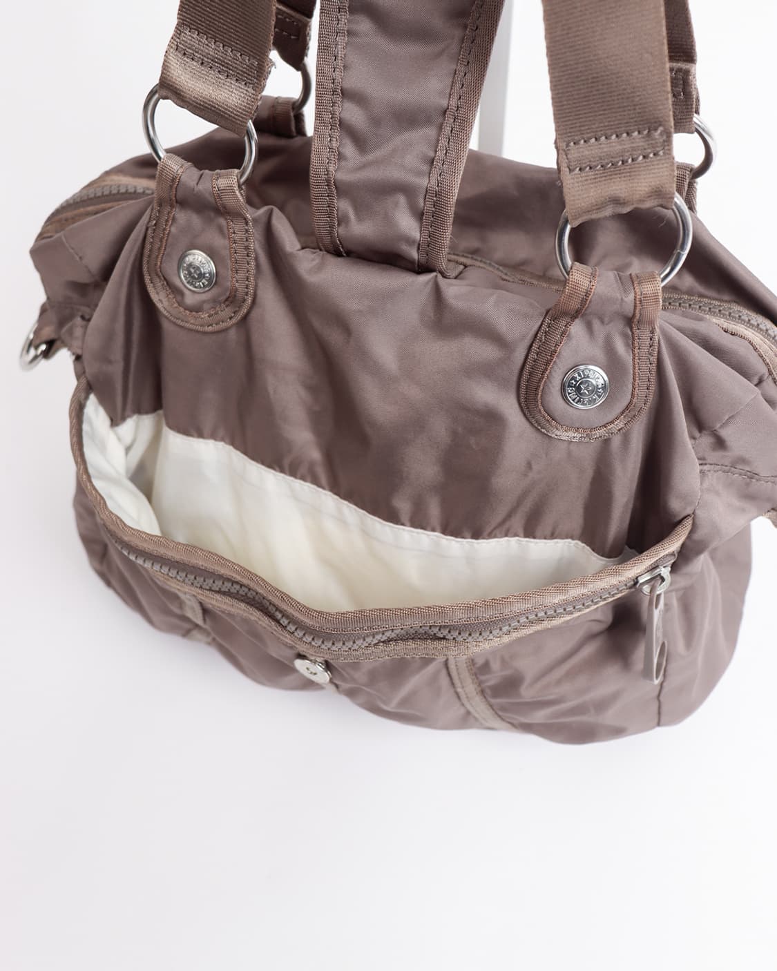 [KIPLING] 토프 브라운 나일론 토트백 상품이미지5