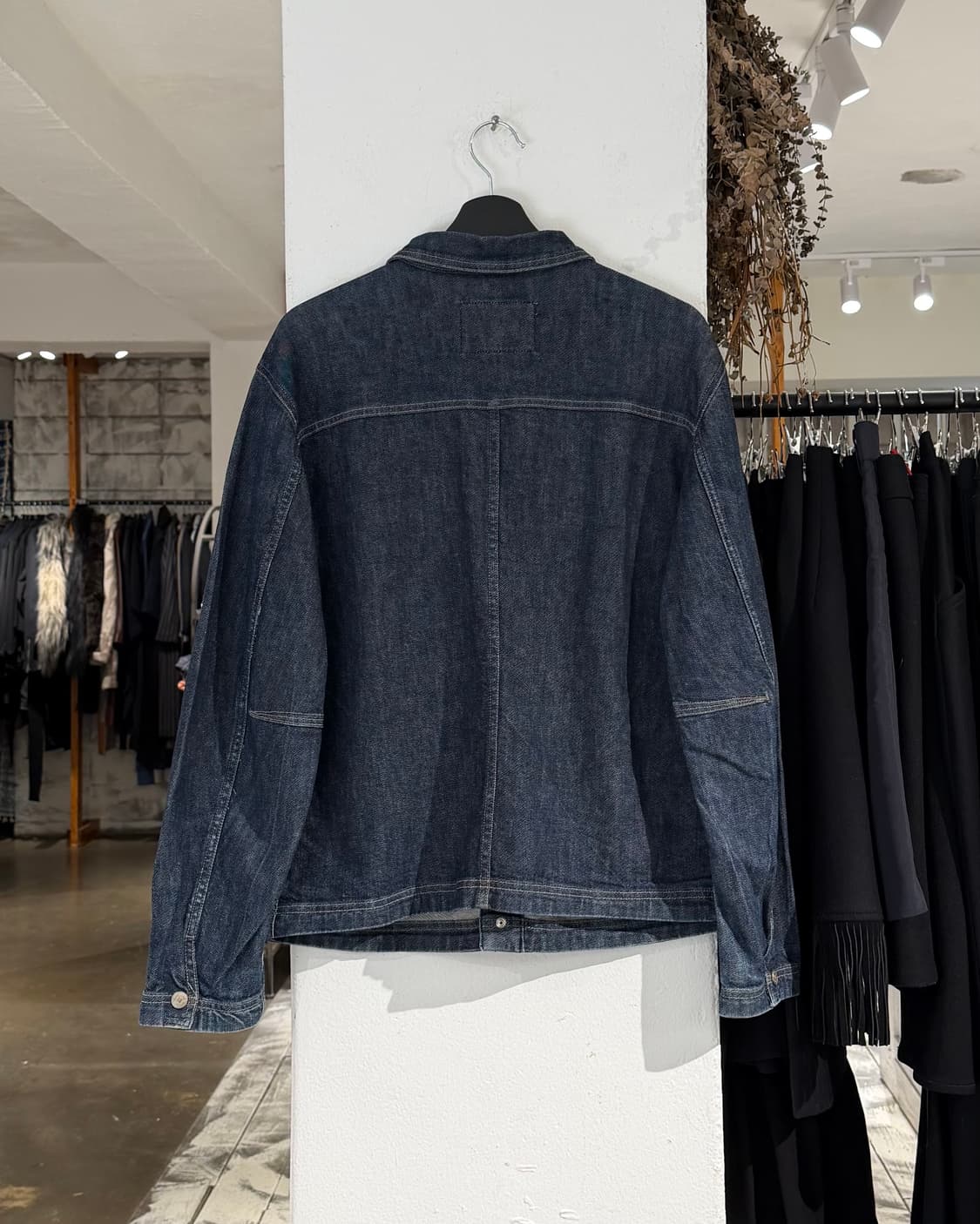 마리떼 프랑소와 저버 데님 스냅버튼 포켓 자켓 상품이미지6