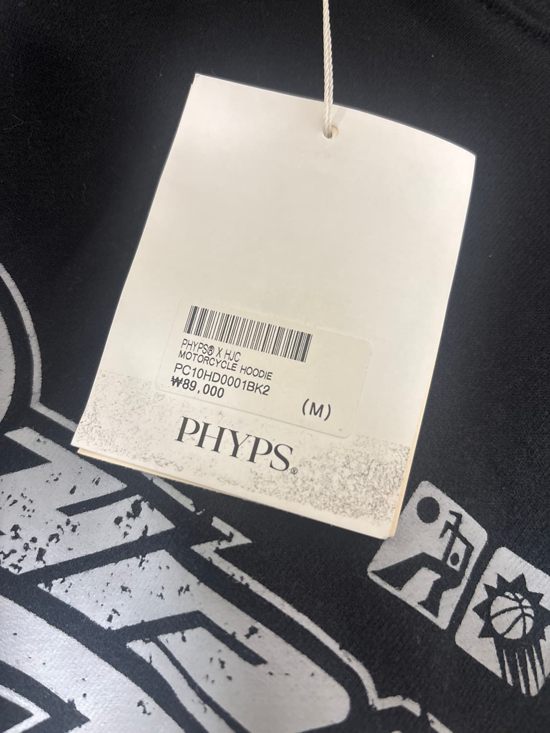 Phyps HJC motorcycle 콜라보 후드티 상품이미지5