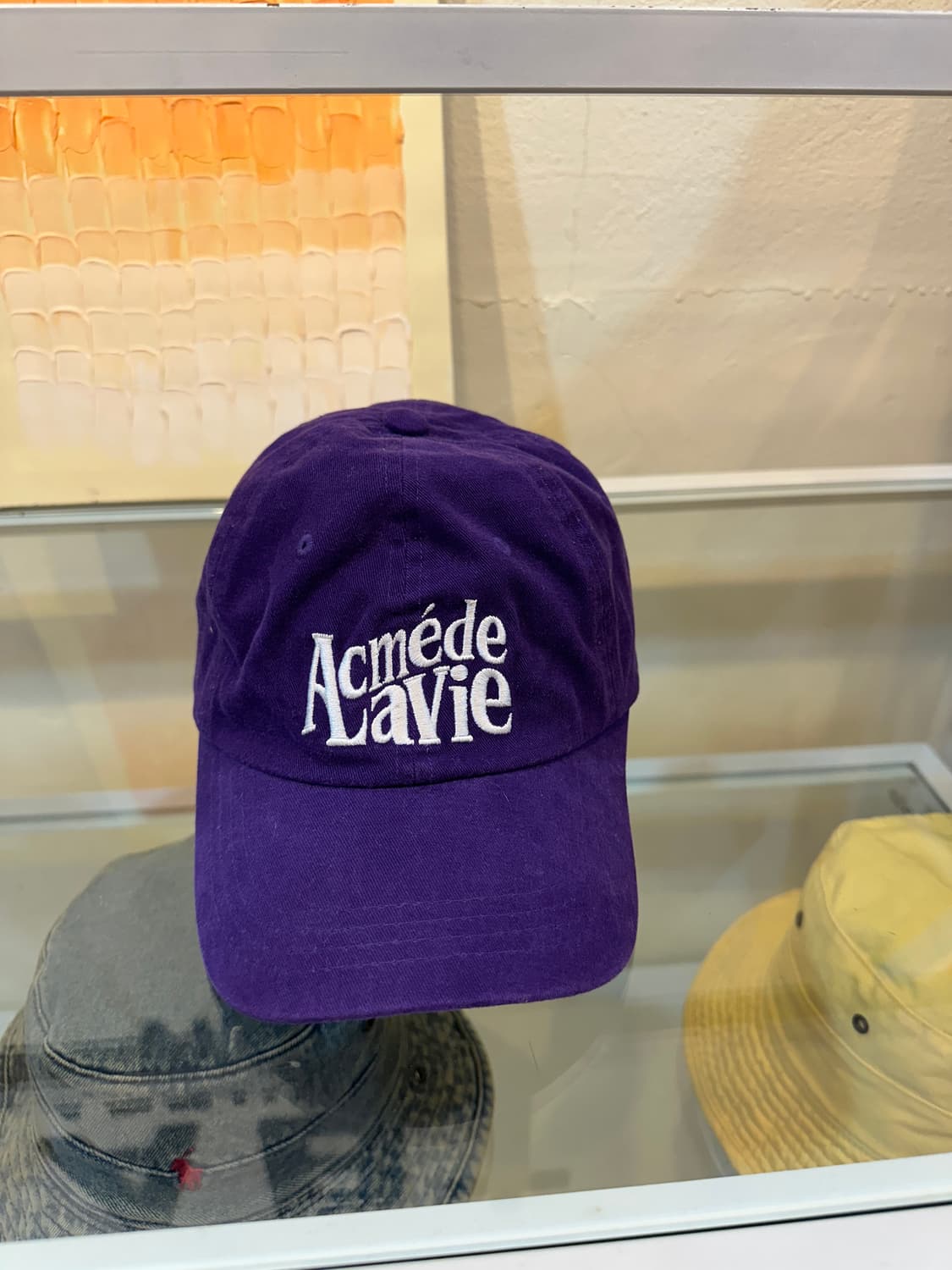 아크메드라비 그루비 로고 볼캡 퍼플 상품이미지1