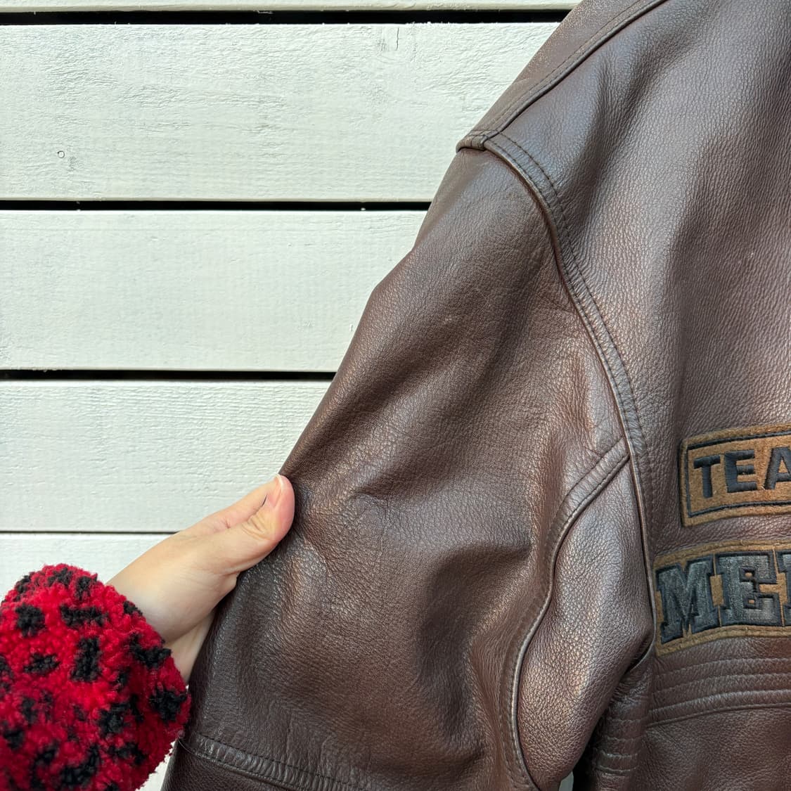 The Hunt 더헌트 레더 가죽 자켓 상품이미지2