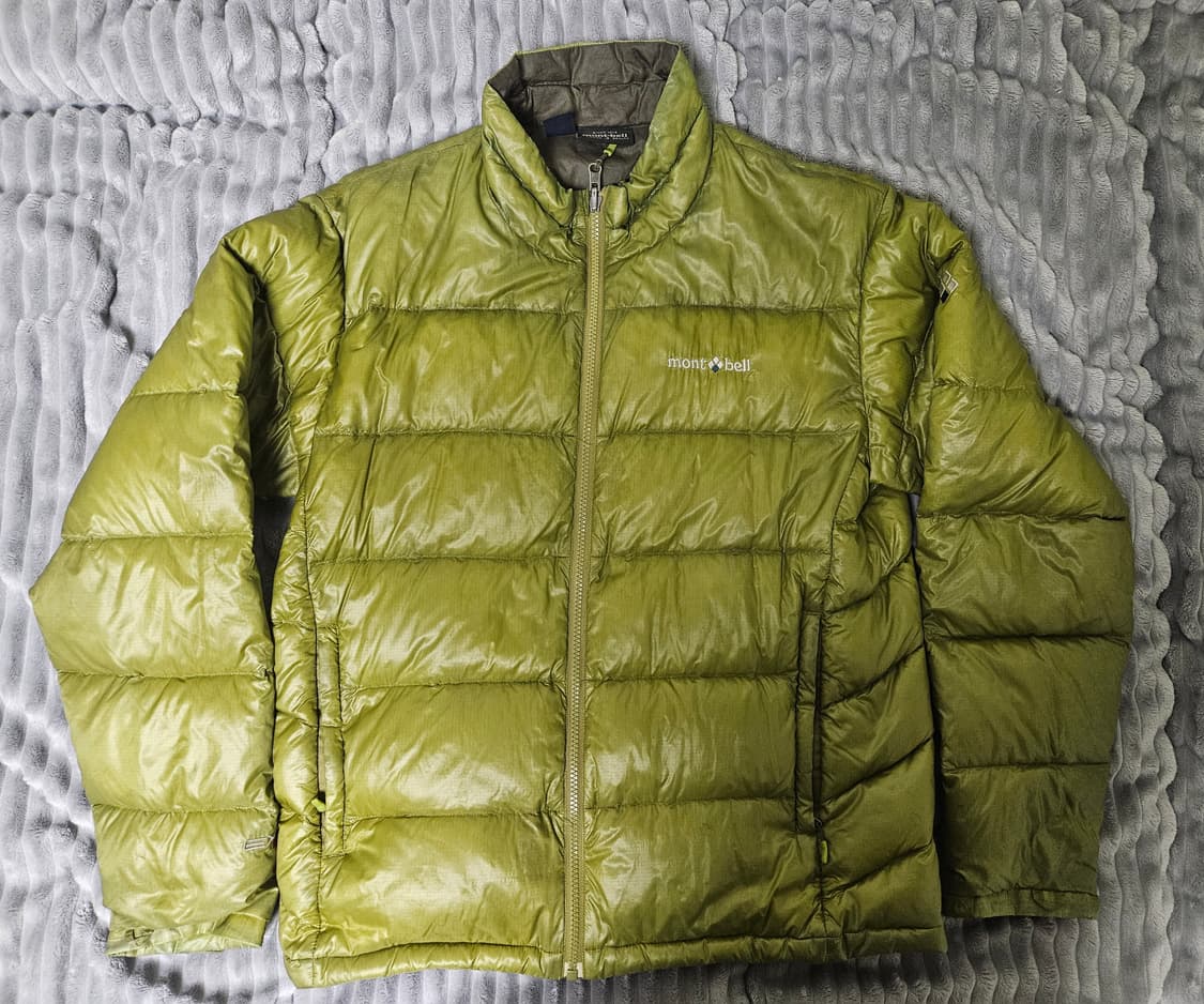 [L] 몽벨 800FP 퍼텍스 논후드 다운 경량 패딩 점퍼 상품이미지1
