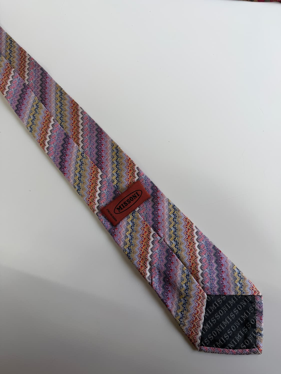 미쏘니 (Missoni) 실크 넥타이 8.8cm 상품이미지3