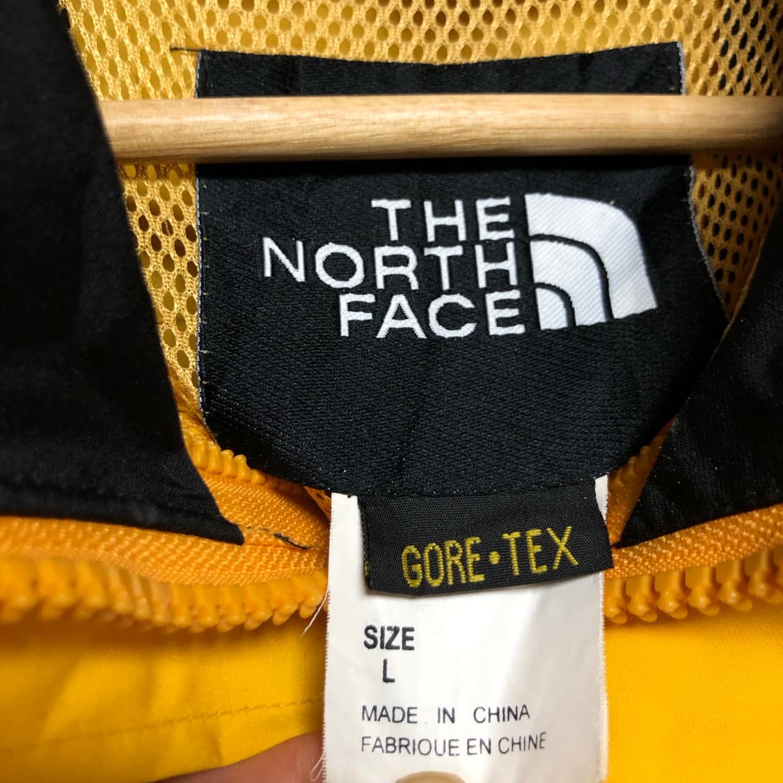 노스페이스 고어텍스 자켓 옐로우 희귀 바람막이 상품이미지6