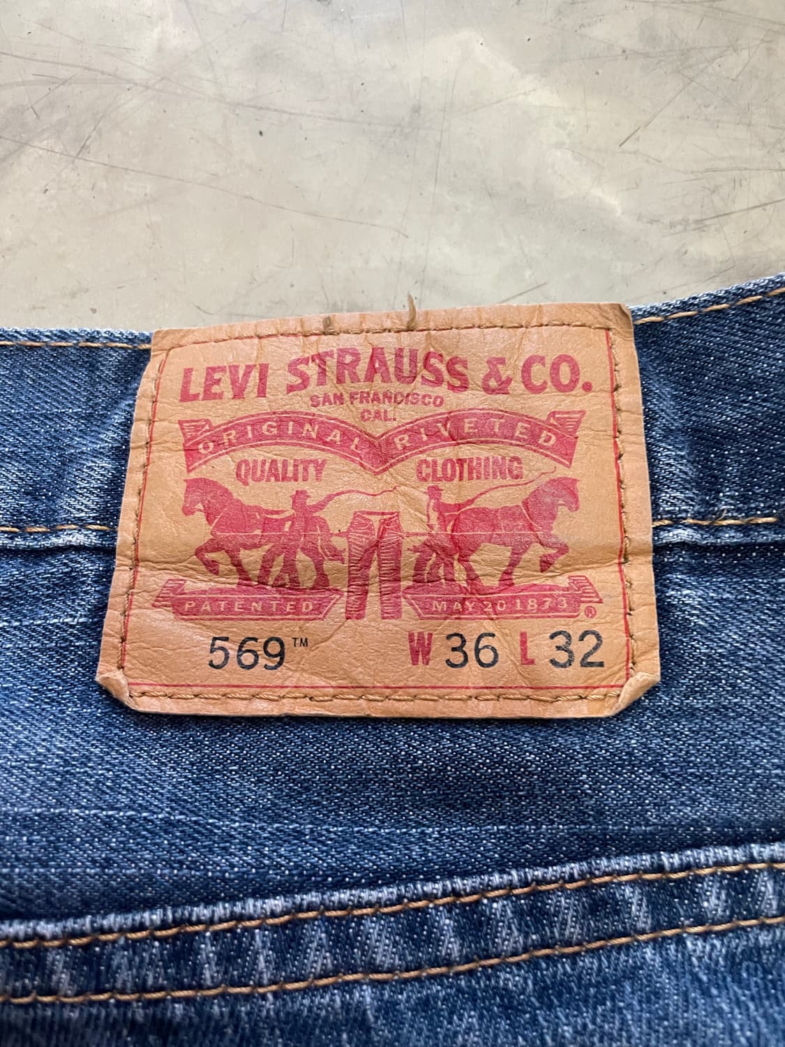리바이스 569 36x32 상품이미지6