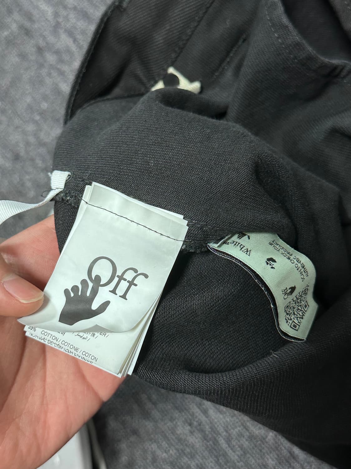 오프화이트 헤비트윌 카고 팬츠 상품이미지4