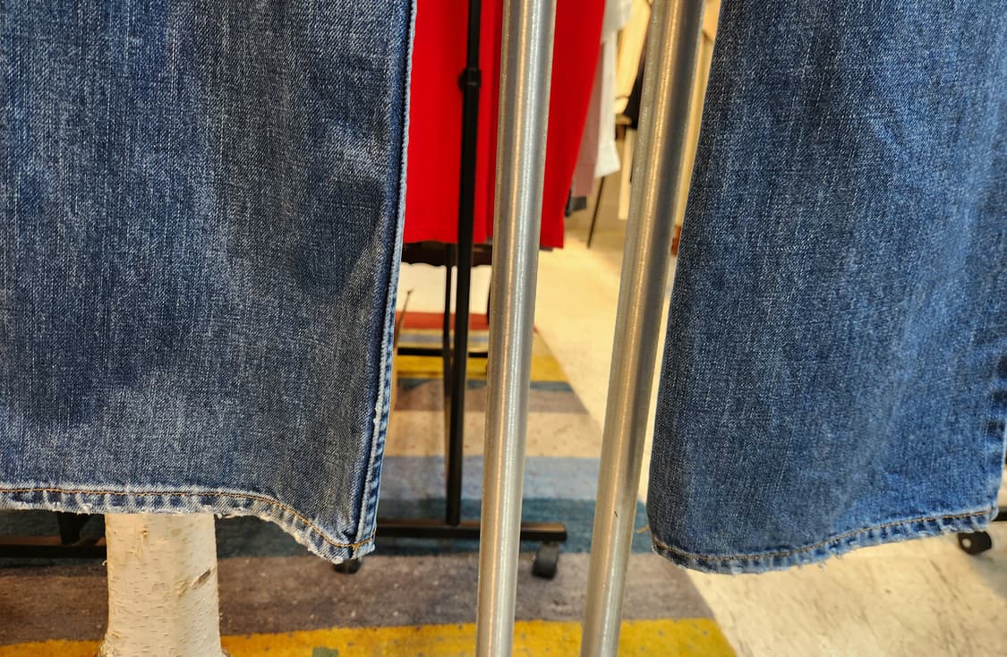 28-29)90s 제펜 리바이스 553-03 부츠컷 빈티지 데님 팬츠 상품이미지5