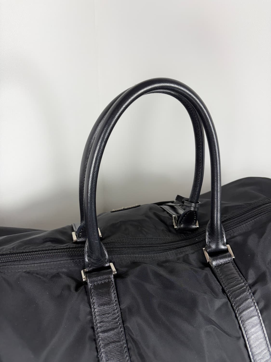 프라다 나일론 보스턴백 골프가방 여행가방 상품이미지7