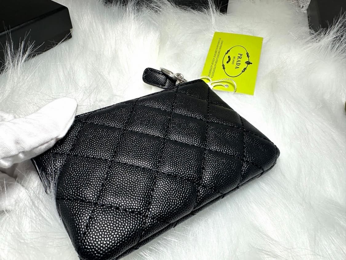 프라다뷰티 캐비어 미니 파우치 동전지갑  풀박스 상품이미지5