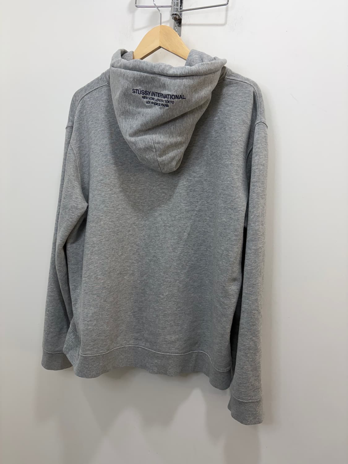 스투시 로고 자수후드티 상품이미지9