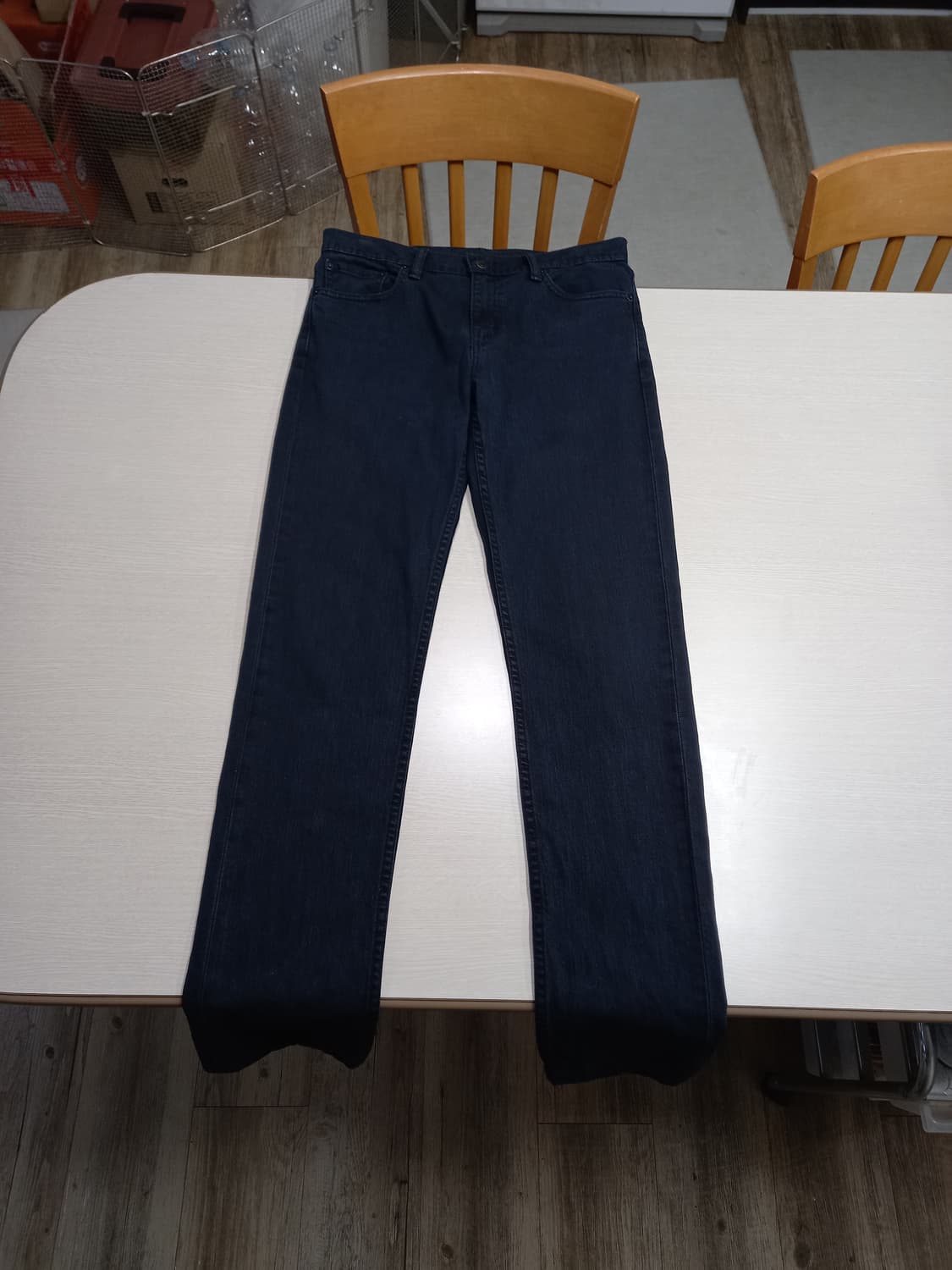 30 리바이스511 멕시코 스판 슬림일자진 흑청 30-179 상품이미지1