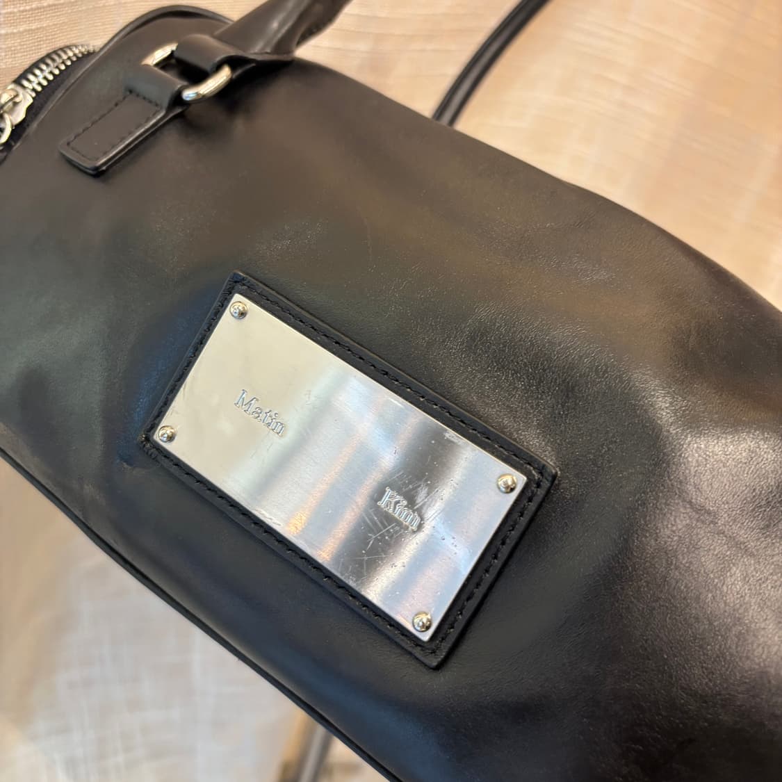 마뗑킴 레더 숄더백     상품이미지4