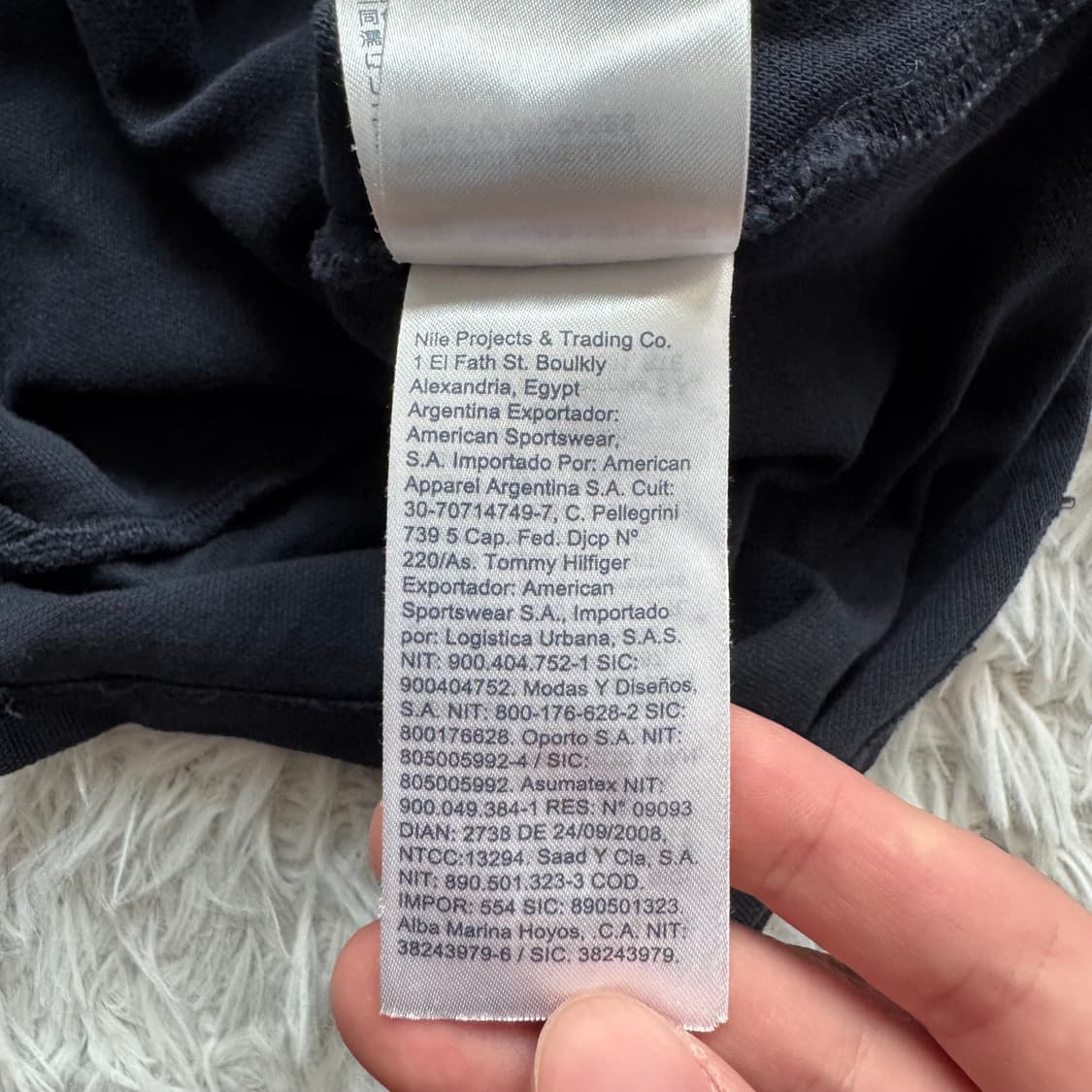 TOMMY HILFIGER 일본빈티지 크롭 카라티 타미 힐피거 XS 36 상품이미지9