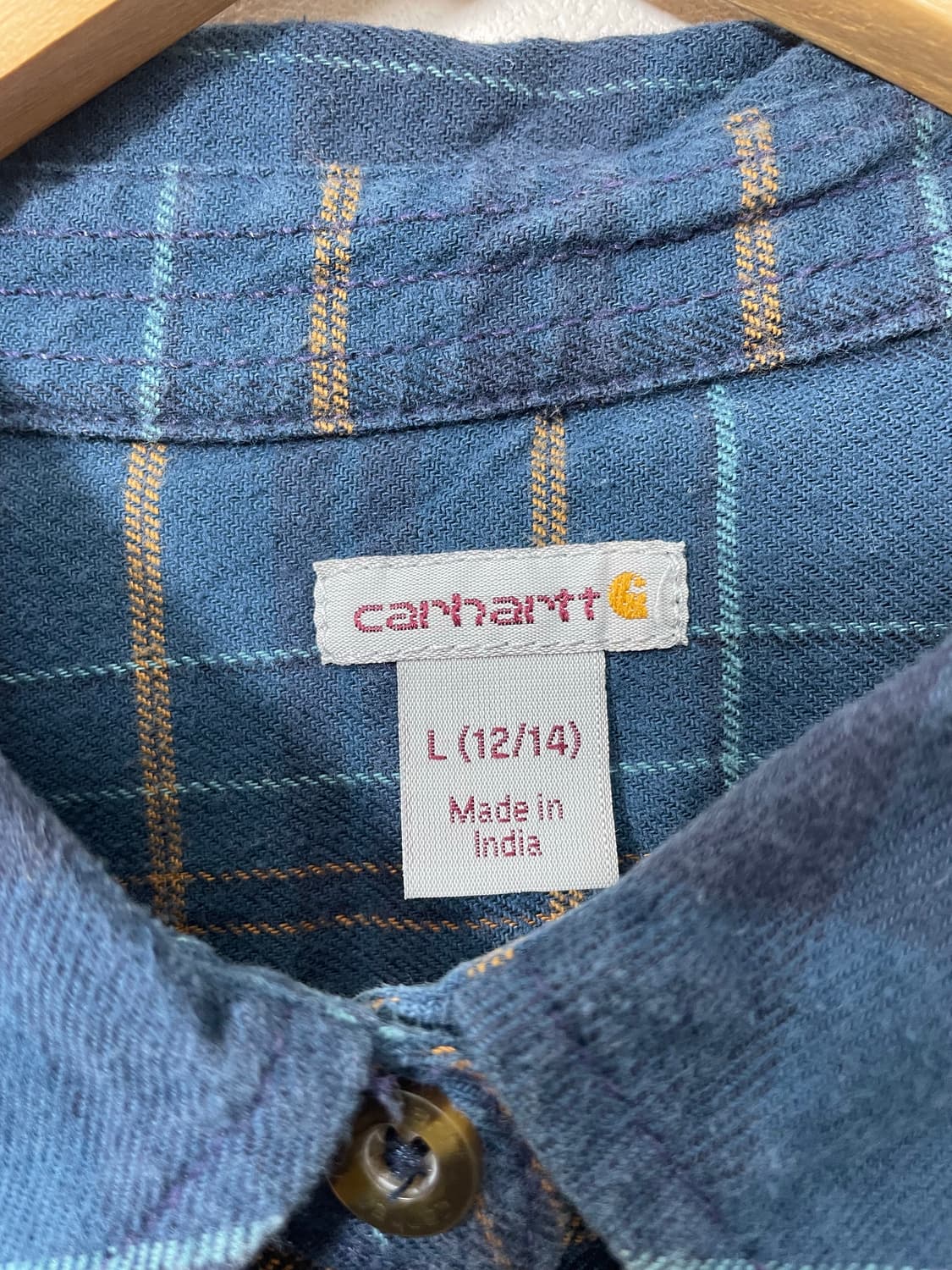 칼하트Carhartt 코튼 체크 셔츠 M - S37 상품이미지4