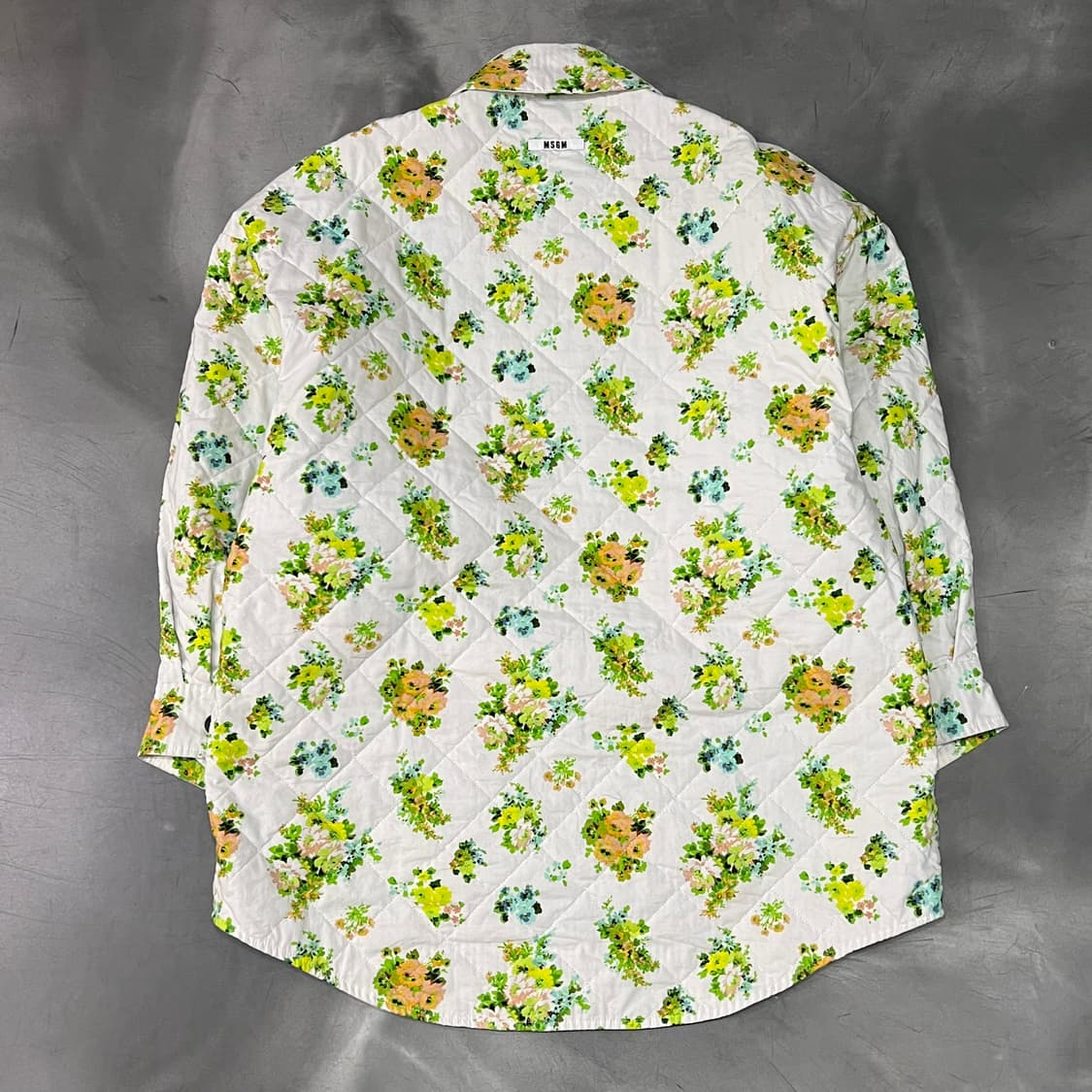  msgm 플라워 패턴 퀼티드 자켓 y14669 상품이미지2