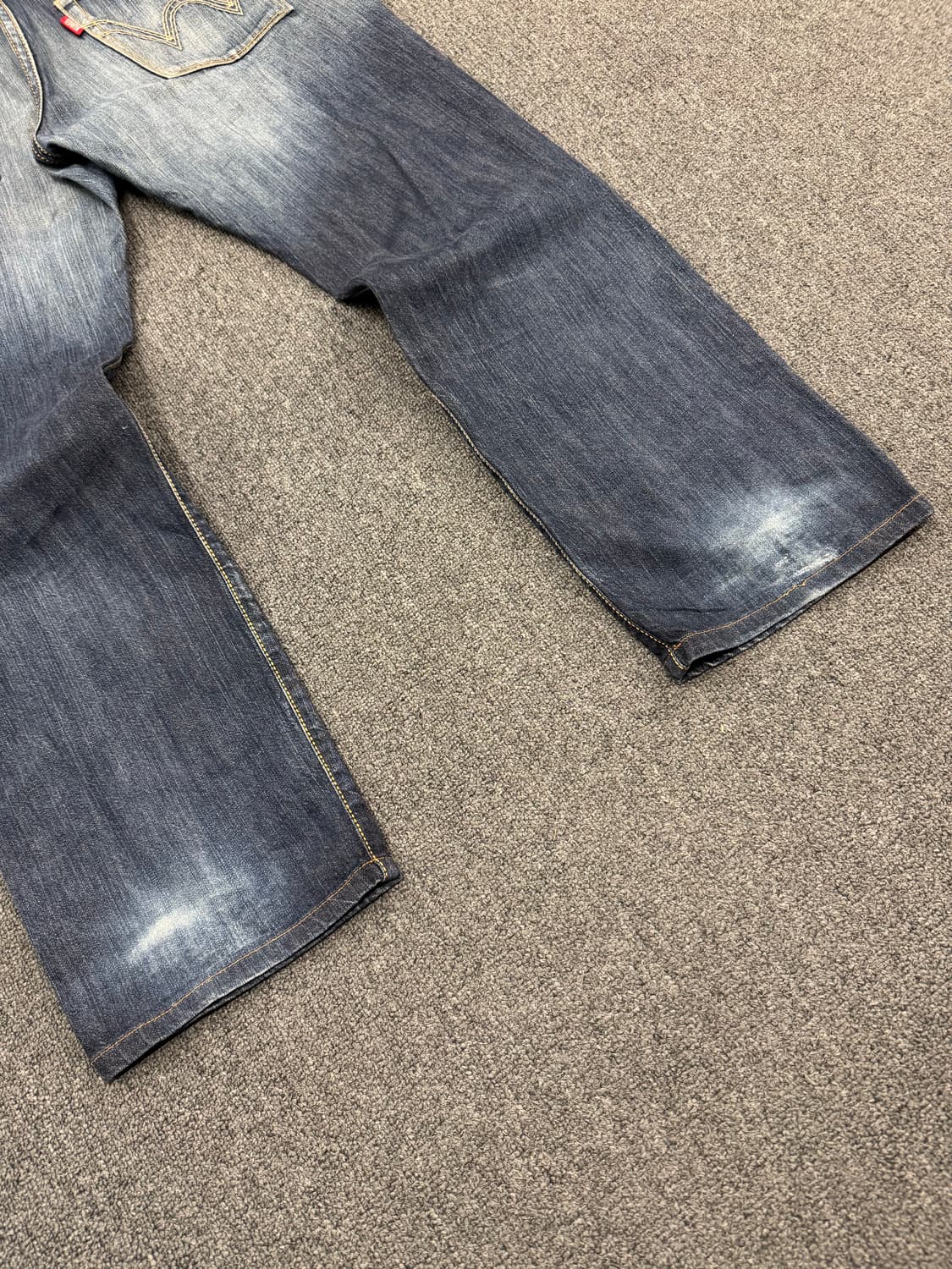 36)에드윈 빈티지 424XV 워싱 데님팬츠 상품이미지9