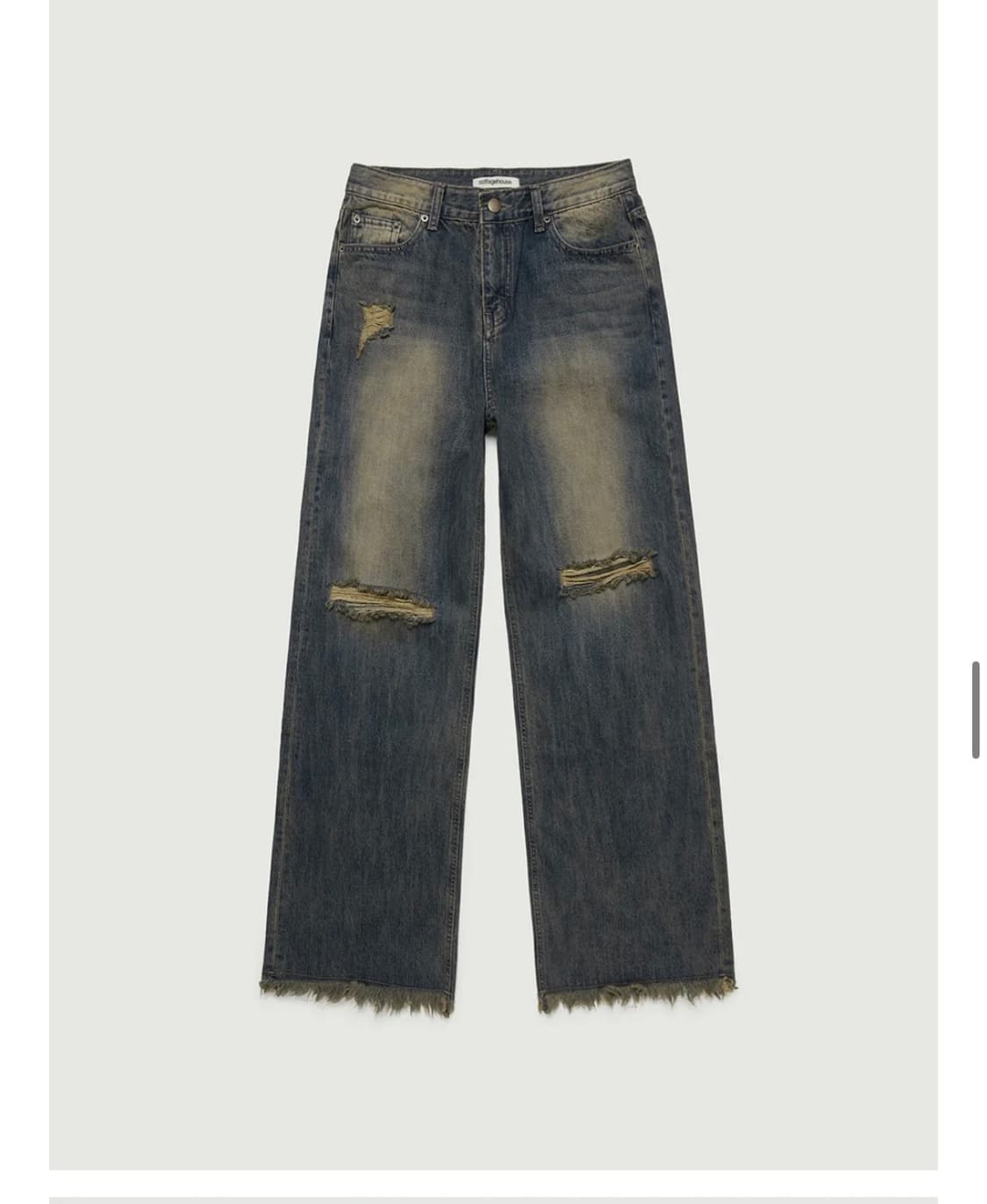 카티지하우스 데님 팬츠 S 상품이미지3