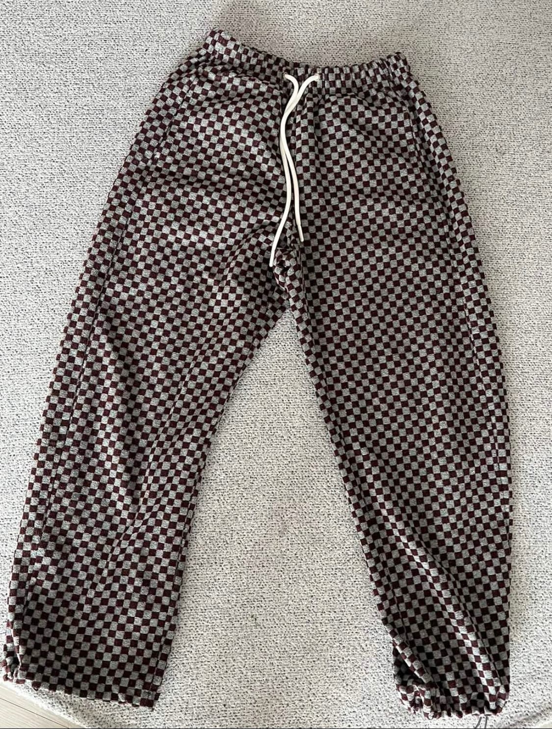 굿하비클럽 체커보드팬츠 상품이미지4