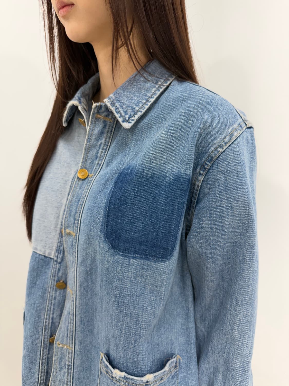 빈티지 데님 자켓 상품이미지5