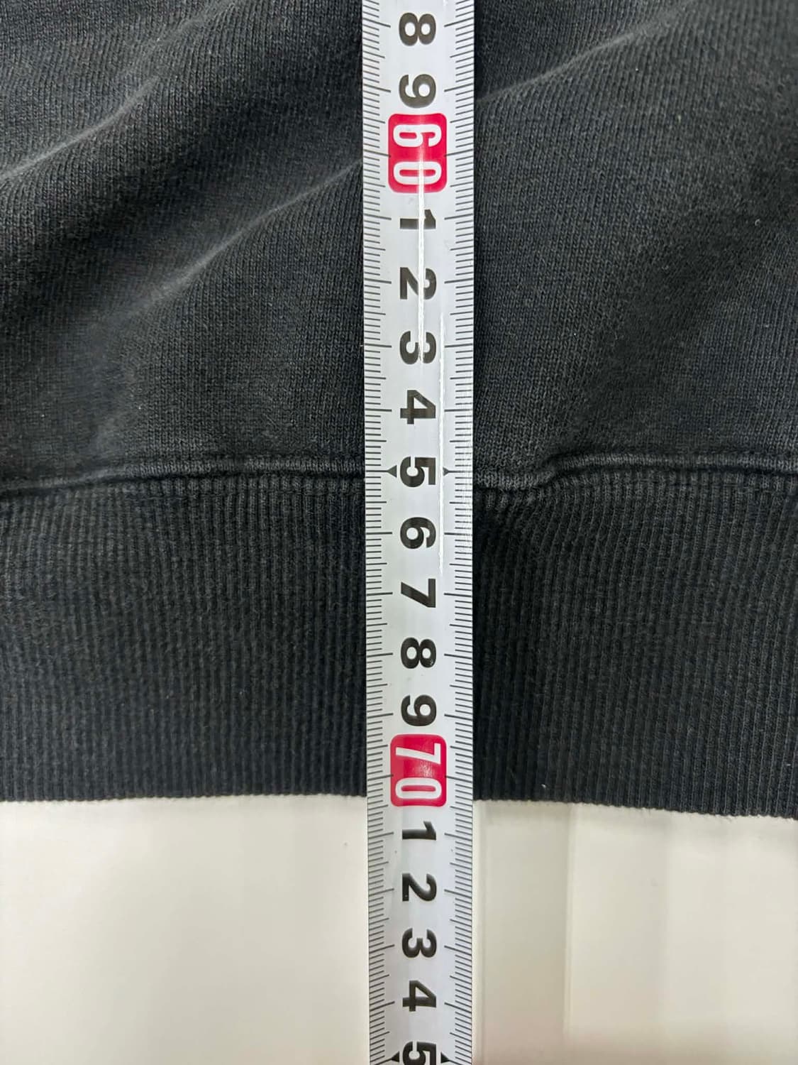 디스이즈네버뎃 T로고 블랙 스웨트셔츠 맨투맨(XL) 상품이미지6