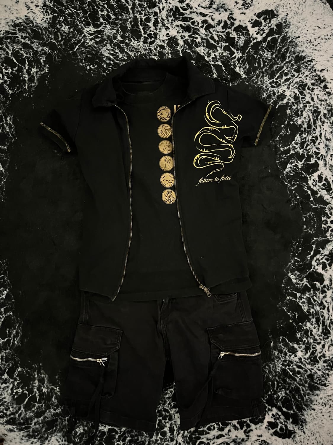 y2k블랙 코디세트 상품이미지1