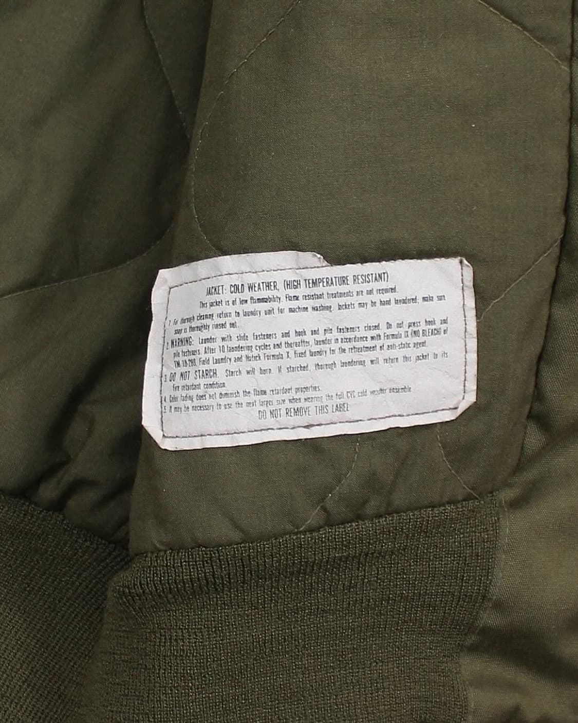 1991 US Army 미군 CVC 탱커 자켓 빈티지 밀리터리 상품이미지6