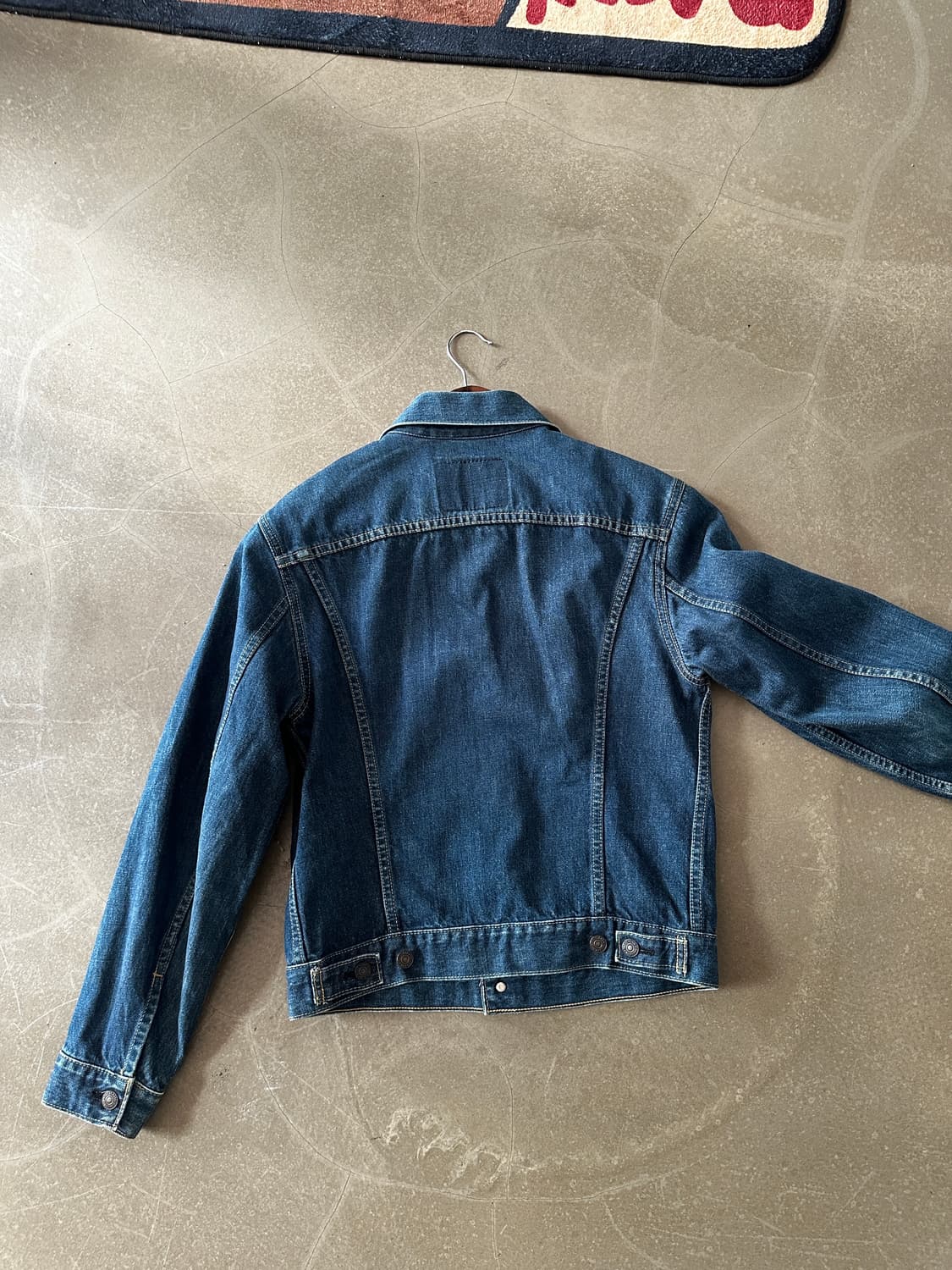 90s Levis LVC 3세대 jpn 데님 트러커 자켓 상품이미지4