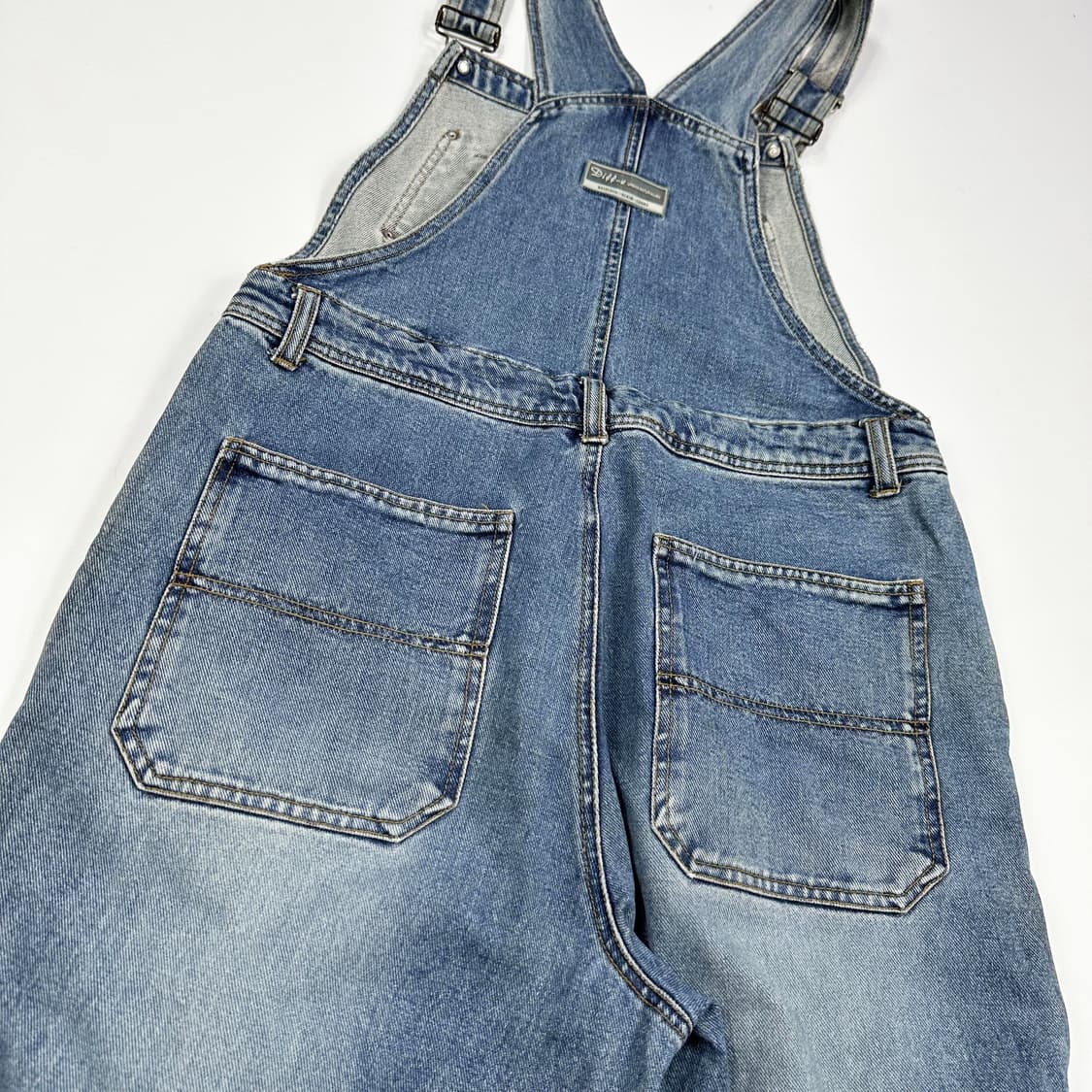 VTG 빈티지 데님 오버롤 멜빵바지 (L) 상품이미지3