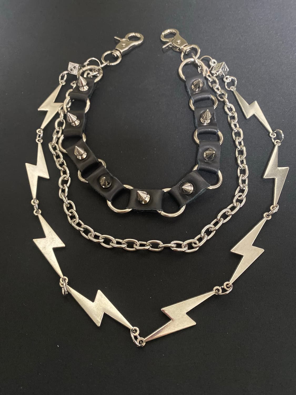 스파이크 트리플 팬츠 체인 상품이미지1