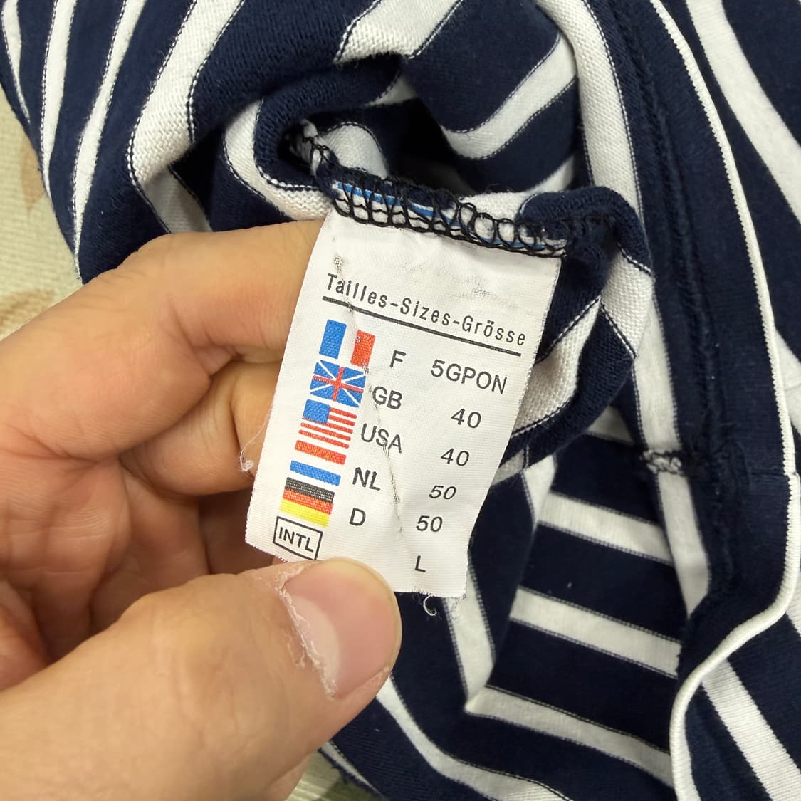 (L)세인트 제임스 saint james 긴팔 티셔츠 상품이미지3