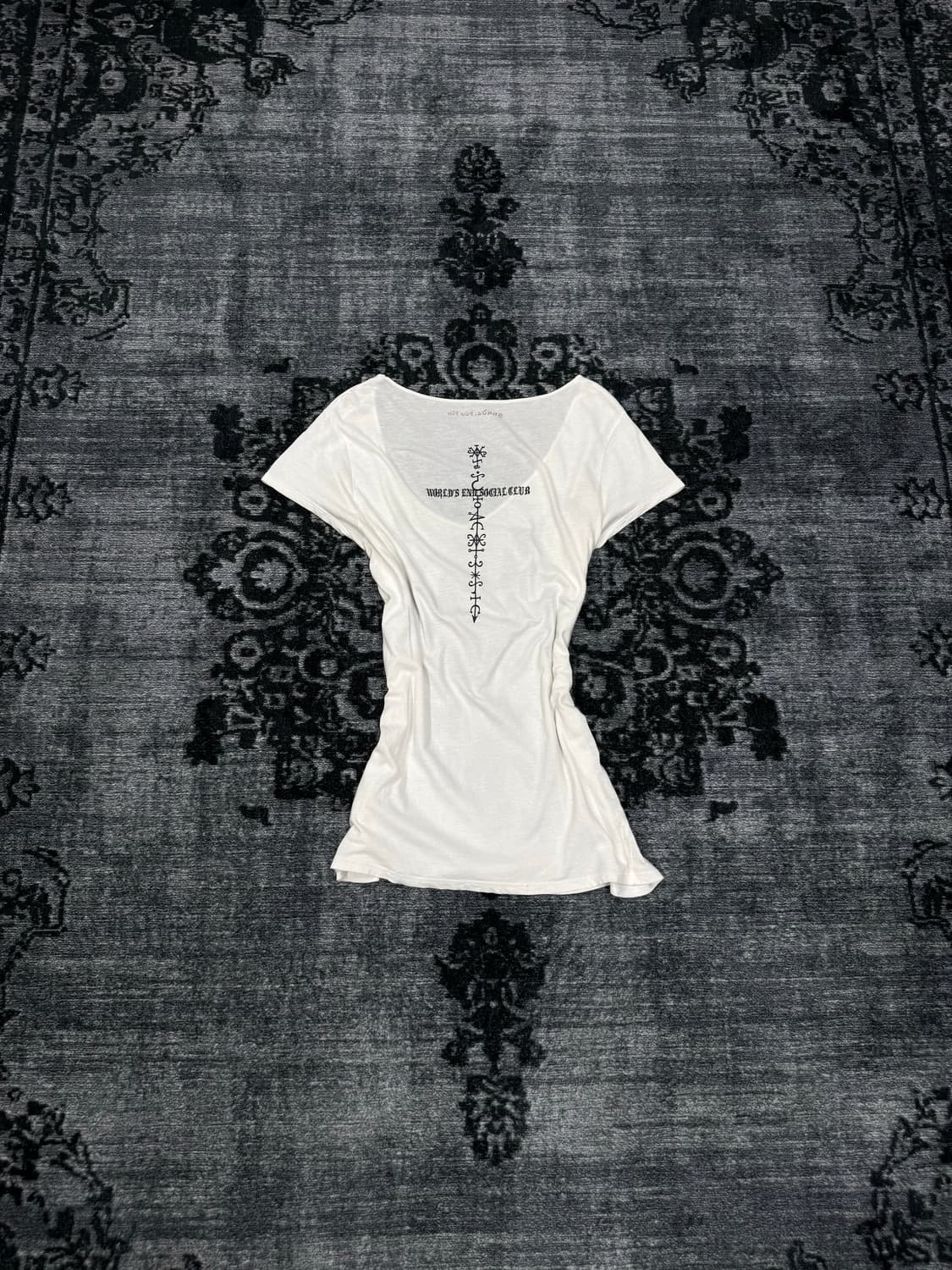 Kmrii X Gunda 00s archive cross t shirts 상품이미지6