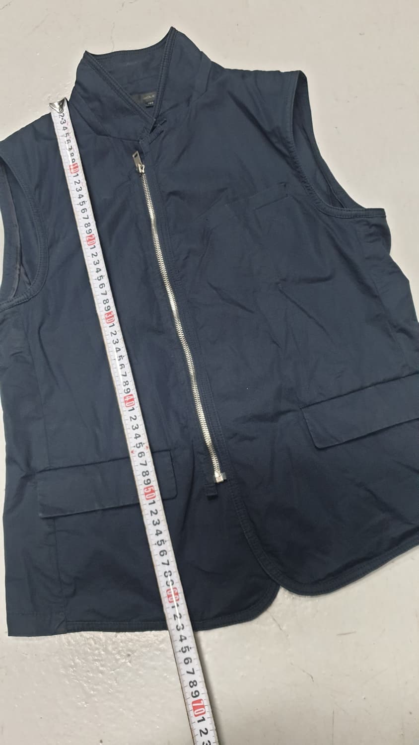 솔리드옴므  우영미 남성 네이비 조끼 105 상품이미지5