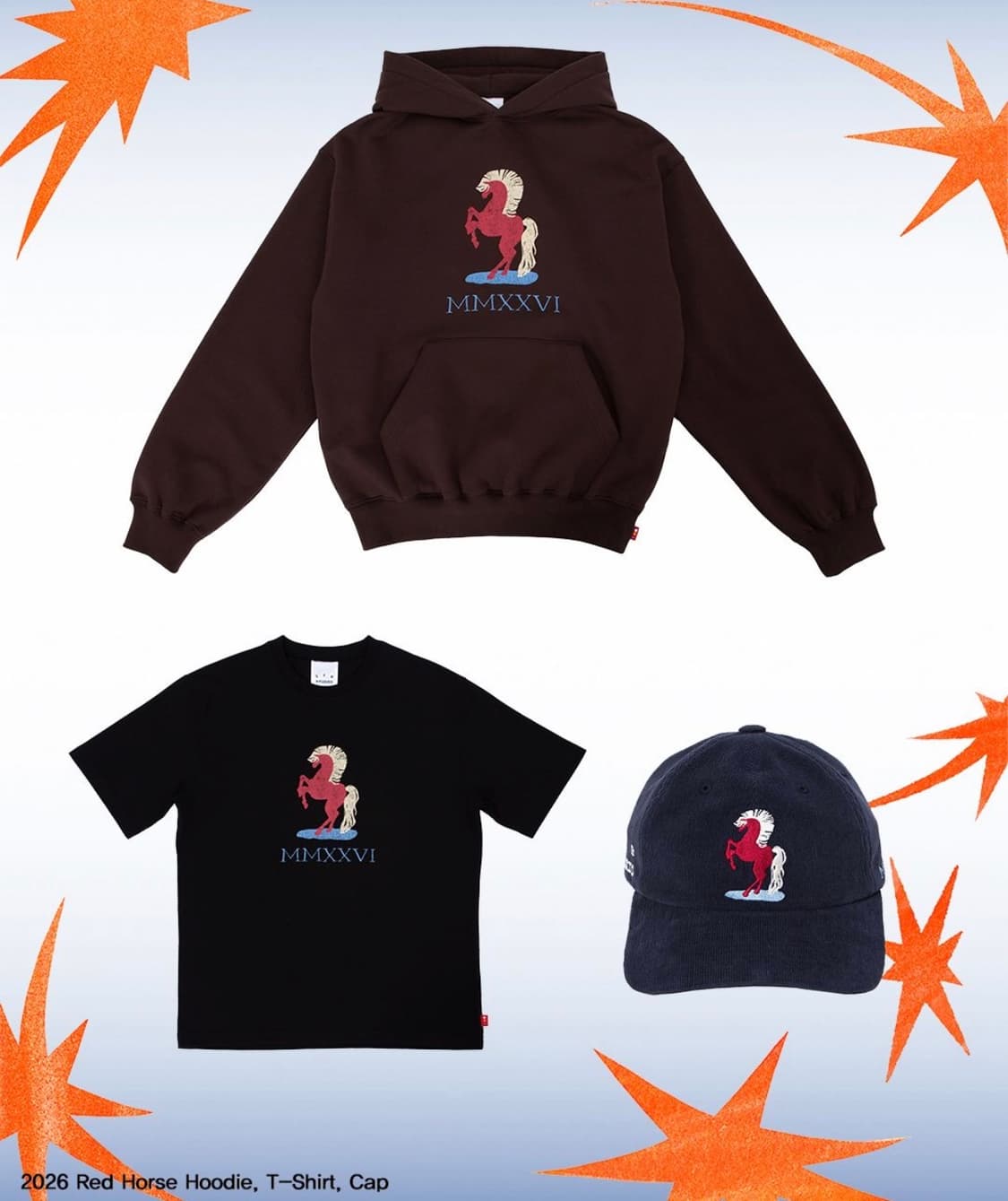 아이앱 스튜디오 레드 홀스 후디 브라운 상품이미지8