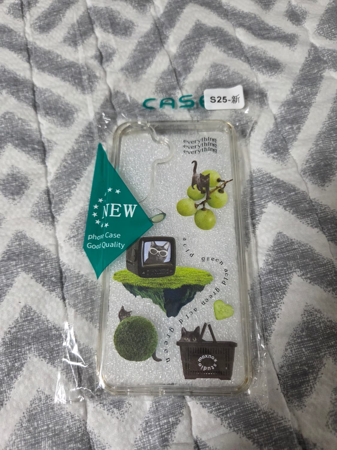 목스녹스 스튜디오 acid green 폰케이스 상품이미지2