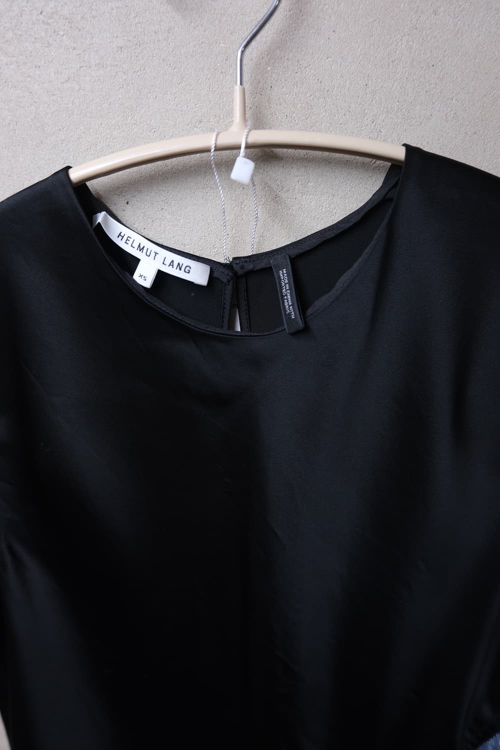Helmut lang 데님 레이스 탑 xs 상품이미지3