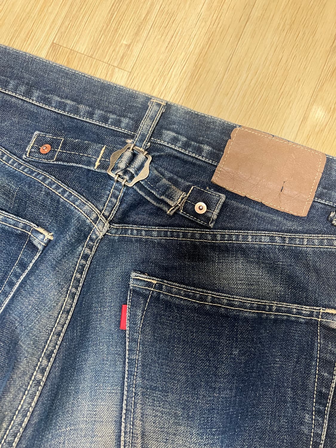 30s 501 복각 셀비지 데님팬츠 상품이미지3