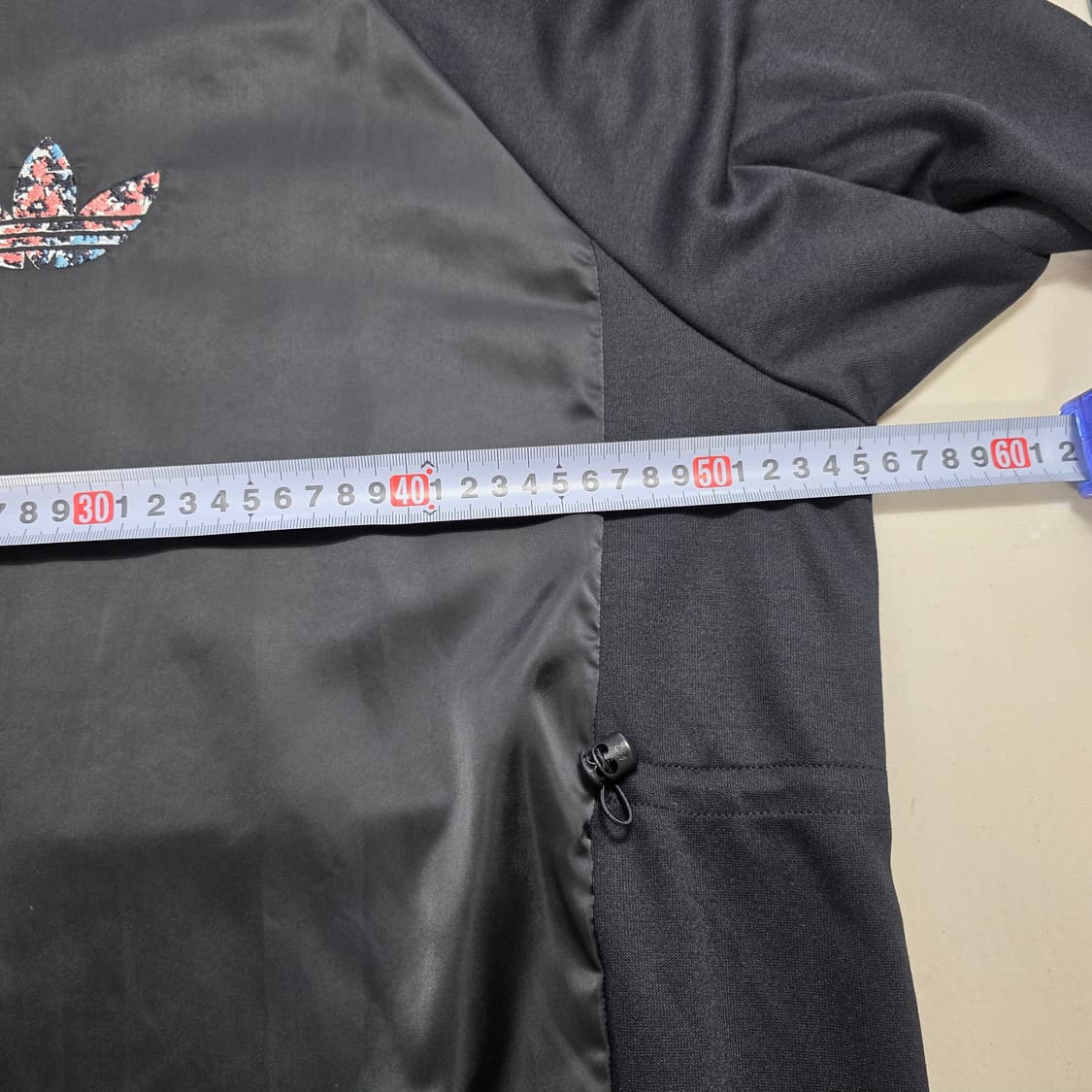 1340 아디다스 블랙 플라워 티 드레스 반팔 티셔츠 원피스  S 상품이미지3