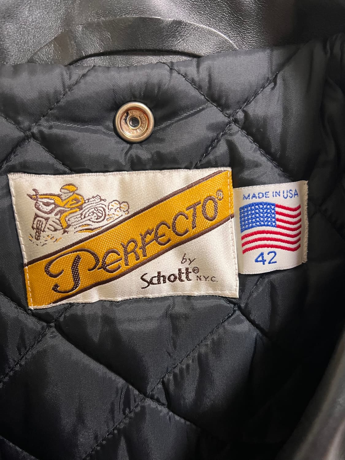 Schott Perfecto 618 size 42 (쇼트 퍼펙토) 상품이미지3