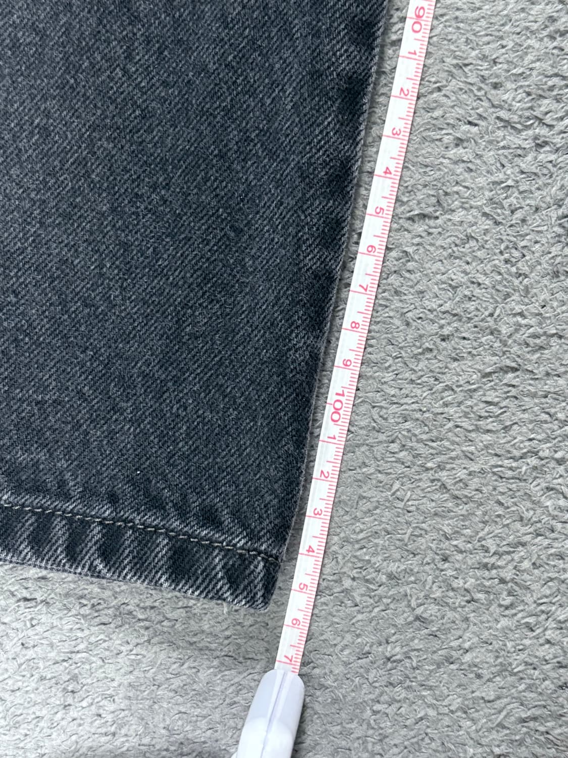 (33x32) 00s 리바이스 517 부츠컷 블랙진 상품이미지7