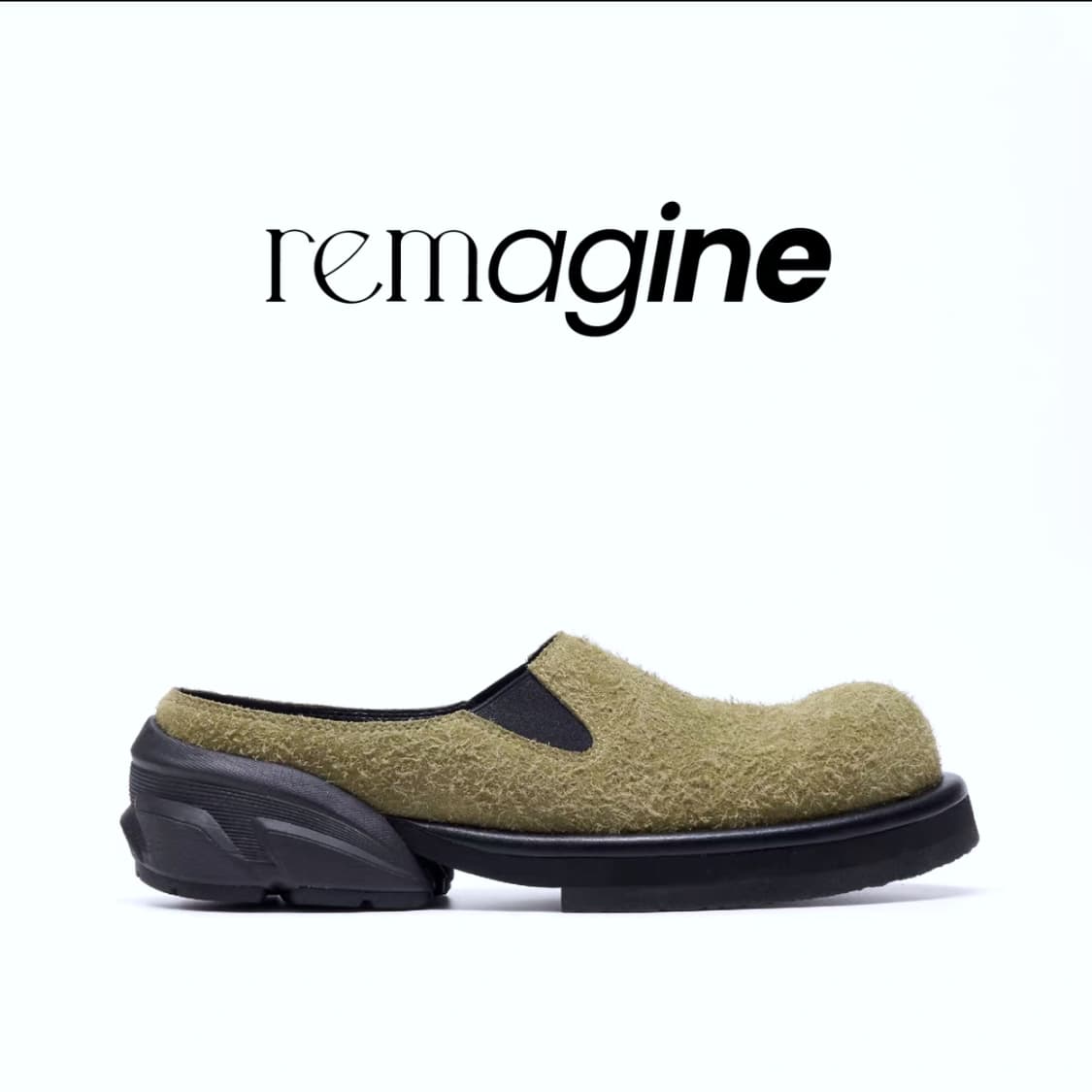 리매진 웜 업 캐주얼 로퍼 그린 EU43 상품이미지1