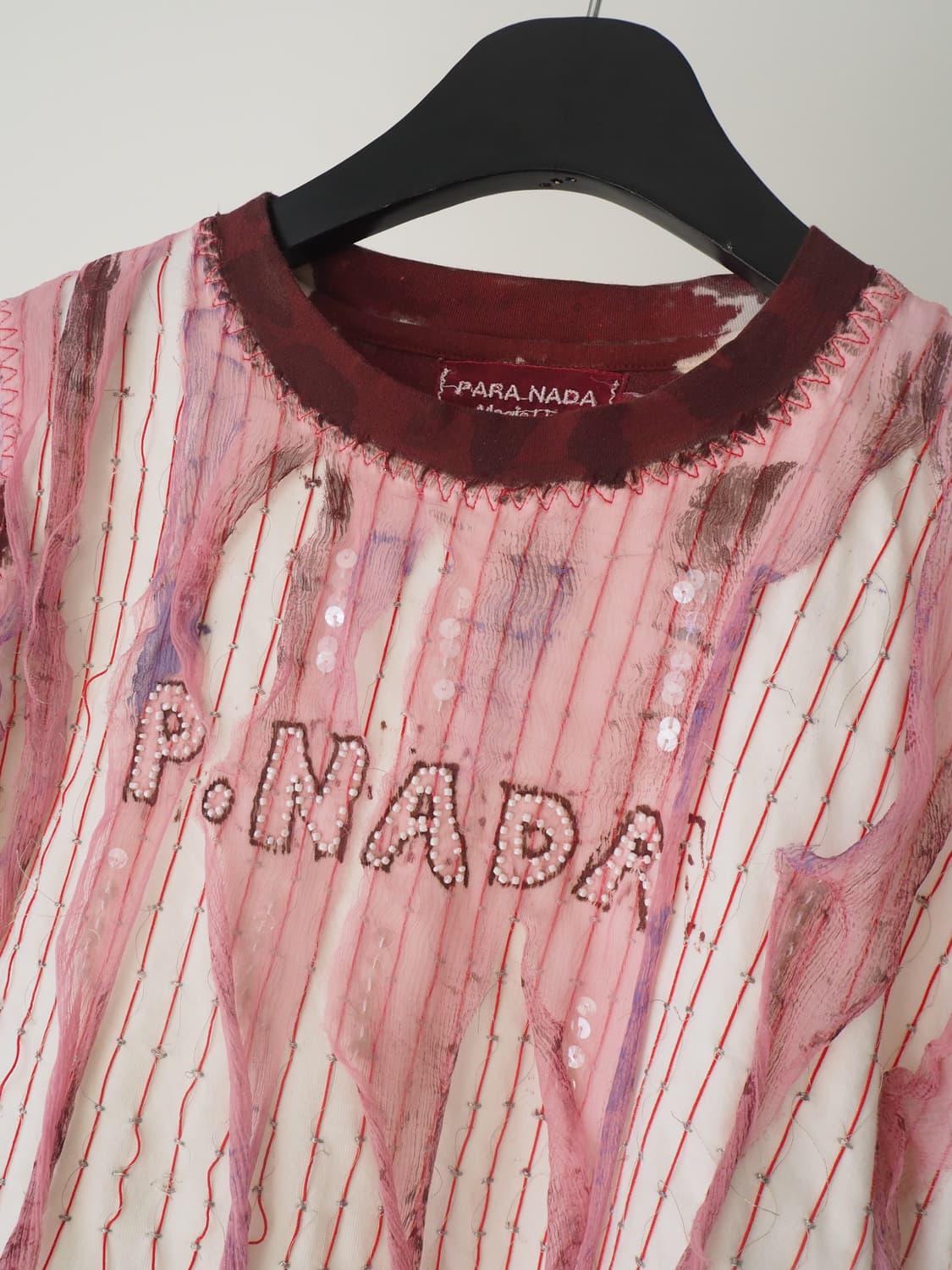 PARA NADA detail tee  상품이미지2