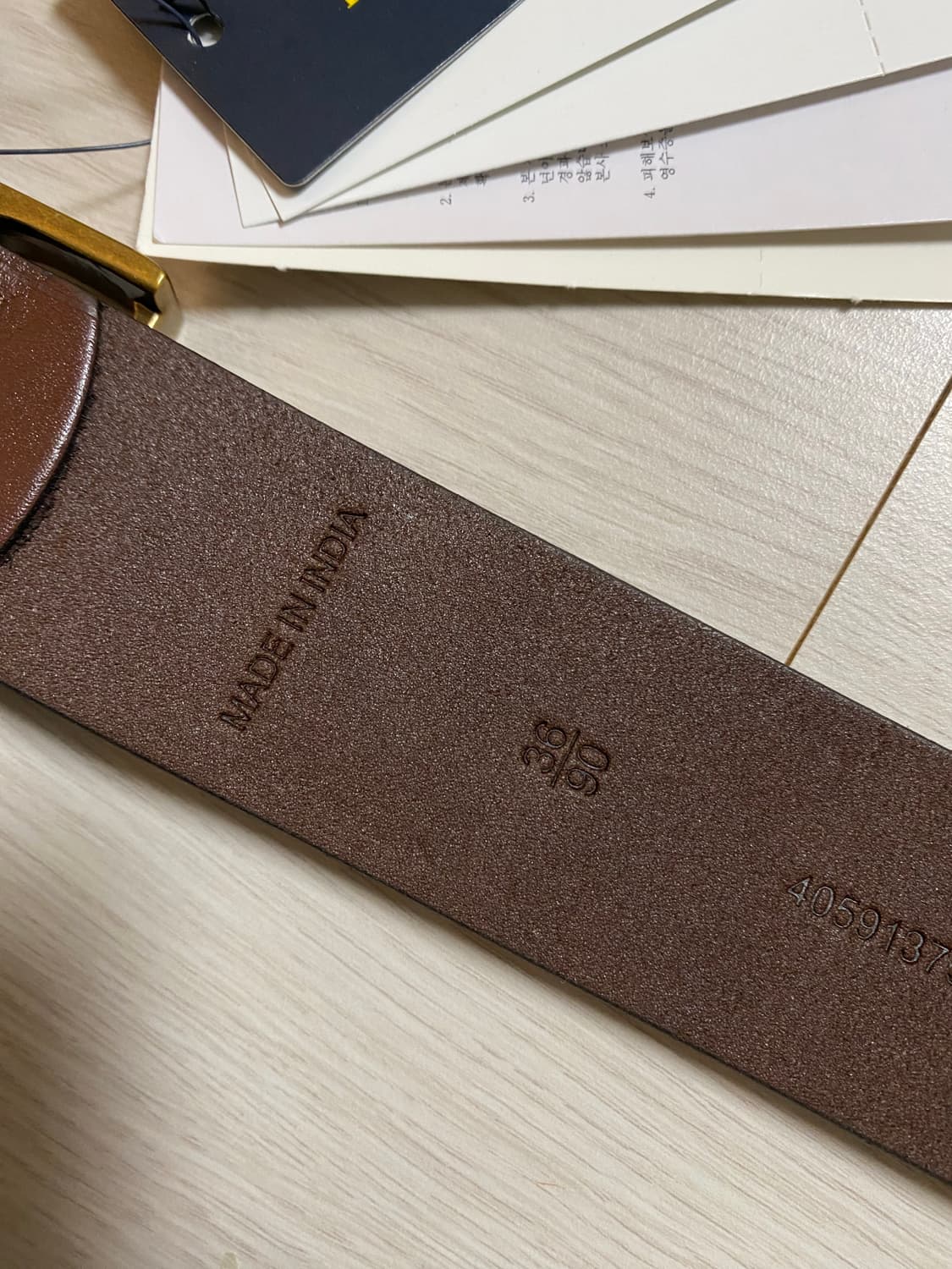 폴로 랄프로렌 가죽 벨트 새 제품 상품이미지5