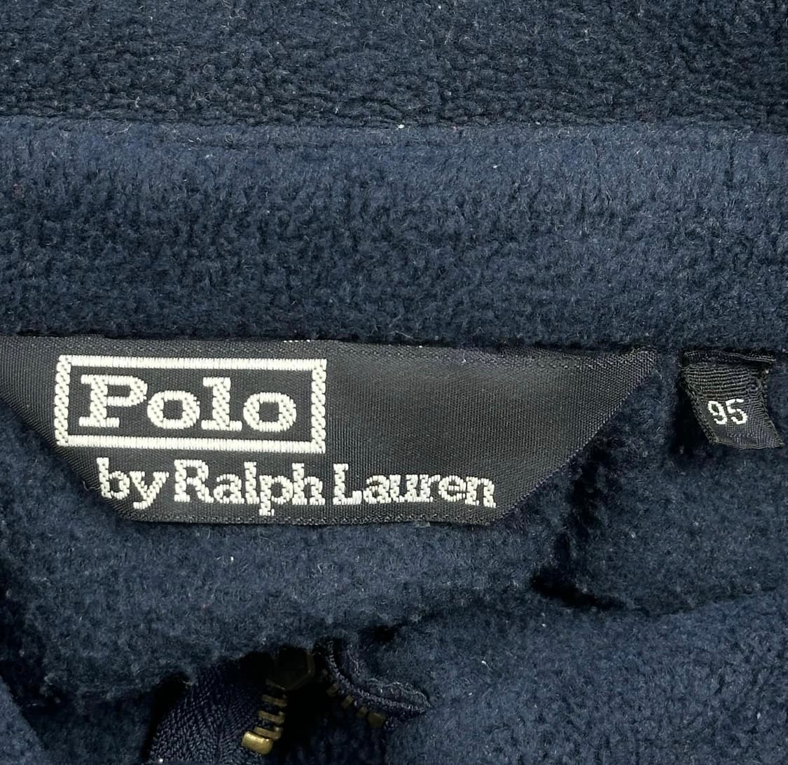 폴로 랄프로렌 올드 아카이브 플리스 블루종 자켓 M 상품이미지6