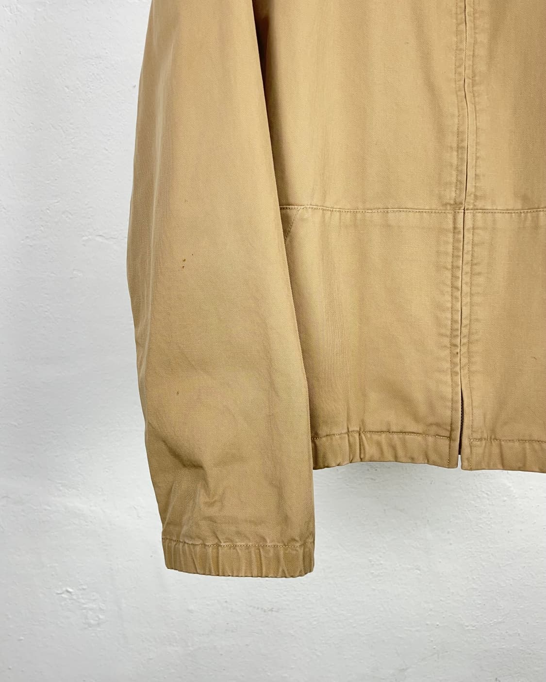 폴로 랄프로렌 라이트 브라운 코튼 쉘 스냅 버튼 스윙톱 자켓 상품이미지4