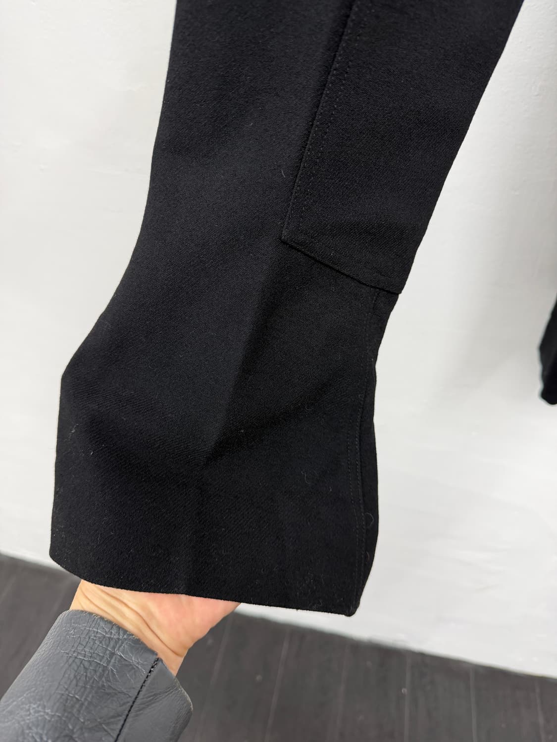 프라다 커브드 패널 트라우져 상품이미지6