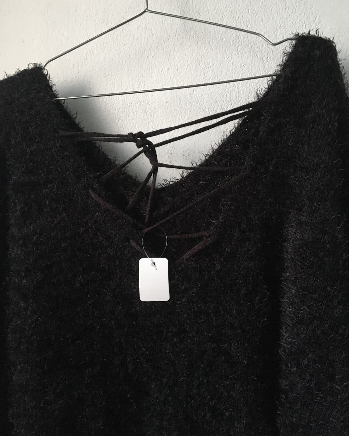 Lace up point fluffy onepiece 상품이미지5