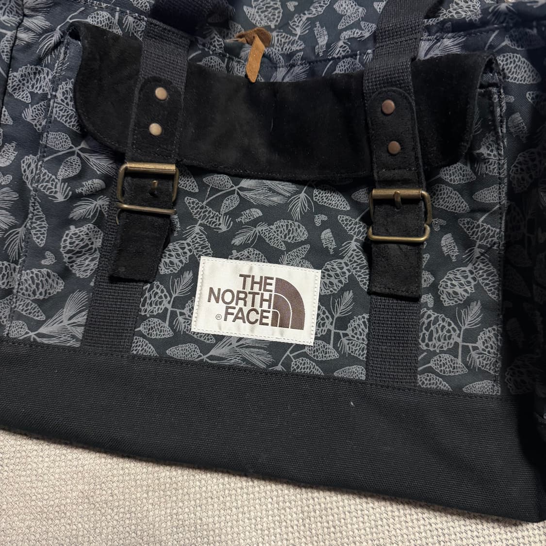 노스페이스 화이트라벨 패턴 더블백 상품이미지2